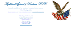 Desktop Screenshot of highlandapparel.net